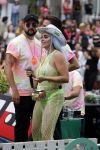 Amsterdam 3 augustus 2019
Gaypride in de grachten van Amsterdam.
Roxeanne Hazes met partner Erik Zwennes