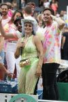 Amsterdam 3 augustus 2019
Gaypride in de grachten van Amsterdam.
Roxeanne Hazes met partner Erik Zwennes