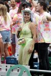 Amsterdam 3 augustus 2019
Gaypride in de grachten van Amsterdam.
Roxeanne Hazes met partner Erik Zwennes