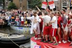 Amsterdam 3 augustus 2019
Gaypride in de grachten van Amsterdam.
Selwyn Senatori met zijn vrouw