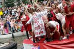 Amsterdam 3 augustus 2019
Gaypride in de grachten van Amsterdam.
Selwyn Senatori met zijn vrouw