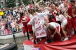 Amsterdam 3 augustus 2019
Gaypride in de grachten van Amsterdam.
Selwyn Senatori met zijn vrouw