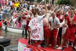 Amsterdam 3 augustus 2019
Gaypride in de grachten van Amsterdam.
Selwyn Senatori met zijn vrouw