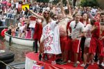 Amsterdam 3 augustus 2019
Gaypride in de grachten van Amsterdam.
Selwyn Senatori met zijn vrouw