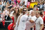 Amsterdam 3 augustus 2019
Gaypride in de grachten van Amsterdam.
Selwyn Senatori met zijn vrouw