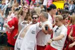 Amsterdam 3 augustus 2019
Gaypride in de grachten van Amsterdam.
Selwyn Senatori met zijn vrouw