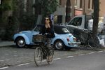 Amsterdam 31 augustus 2019
Susan Visser op de fiets in Amsterdam zuid.