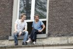 Amsterdam 3 augustus 2019
Gaypride in de grachten van Amsterdam.
actrice Sylvia Holstijn woont anti kraak in voormalig rechtbankgebouw.