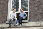 Amsterdam 3 augustus 2019
Gaypride in de grachten van Amsterdam.
actrice Sylvia Holstijn woont anti kraak in voormalig rechtbankgebouw.