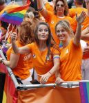 Amsterdam 3 augustus 2019
Gaypride in de grachten van Amsterdam.
Yvonne v Gennip en Marianne Timmer