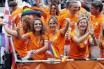 Amsterdam 3 augustus 2019
Gaypride in de grachten van Amsterdam.
Yvonne v Gennip en Marianne Timmer