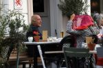 Amsterdam, 27 Augustus 2020 Alfred v d Heuvel met vriendin