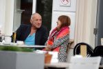 Amsterdam, 27 Augustus 2020 Alfred v d Heuvel met vriendin