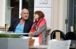 Amsterdam, 27 Augustus 2020 Alfred v d Heuvel met vriendin