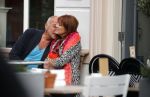 Amsterdam, 27 Augustus 2020 Alfred v d Heuvel met vriendin