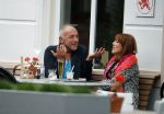 Amsterdam, 27 Augustus 2020 Alfred v d Heuvel met vriendin
