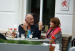 Amsterdam, 27 Augustus 2020 Alfred v d Heuvel met vriendin