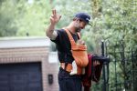 Amsterdam 22 augustus 2020
Arie Boomsma met zijn baby op zijn borst.