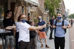 Amsterdam 20 augustus 2020
Arjen Lubach in zijn pop u store ivm met zijn  nieuwe boek stoorzender