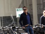 Amsterdam 19 mei 2020
Bart Ettekoven met vriend op de pc Hooftstraat