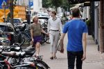 Amsterdam 20 augustus 2020
Bastiaan v Schaik met zijn nieuwe vriend op de pc hooftstraat