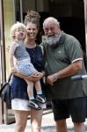 Amsterdam 16 augustus 2020
Bert Simhoffer met zijn vrouw en jongste zoon op de pc hooftstraat