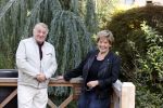 Hilversum 13 september 2020
Bram Biesterveld en Greetje Kauffeld in de tuin van het Rosa Spier huis.