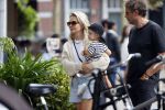 Amsterdam 22 augustus 2020
Chantal janzen met haar man Marco en hun zoontje Bobby