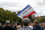 Amsterdam 6 september 2020
Demonstratie met Lange Frans  op het museumplein .