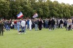 Amsterdam 6 september 2020
Demonstratie met Lange Frans  op het museumplein .