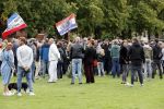 Amsterdam 6 september 2020
Demonstratie met Lange Frans  op het museumplein .
