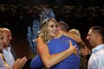 Hilversum 31 augustus 2020
Miss Nederland verkiezing in studio 21 op het mediapark. Miss Nederland Denise Speelman