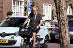 Amsterdam 20 maart 2020
Derek de Lint op de fiets in Amsterdam zuid.