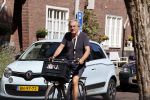 Amsterdam 20 maart 2020
Derek de Lint op de fiets in Amsterdam zuid.