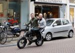 Amsterdam 12 september 2020
Dave en Dries Roelvink samen op electrische Knaap fiets