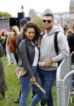 Amsterdam 5 september 2020
Demonstratie tegen Corana op het museumplein. Fajah Lourens kwam met haar vriend