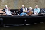 Amsterdam 17 september 2020
Ton en Hannie Veerkamp met hun zoon en vrienden aan het varen in de grachten van Amsterdam. Ze hebben een Maxima sloep
