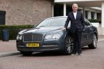 Amsterdam 27 augustus 2020
Harry Mens met zijn Bentley Flying Spur . De auto heeft een top snelheid van 320 km/per uur