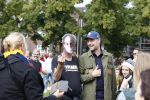 Amsterdam 6 september 2020
Demonstratie met Lange Frans  op het museumplein .