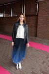 Amsterdam 29 augustus 2020
Presentatie kleding lijn Nicolette v Dam en Shoeby in het Olympisch stadion. Marvy Rieder