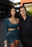 Hilversum 31 augustus 2020
Miss Nederland verkiezing in studio 21 op het mediapark. Shayna Senior met vriend Maxim Froger
