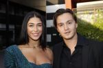 Hilversum 31 augustus 2020
Miss Nederland verkiezing in studio 21 op het mediapark. Shayna Senior met vriend Maxim Froger