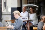 Amsterdam 22 augustus 2020
Michel Bleekemolen met zijn vrouw op terras