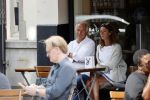 Amsterdam 22 augustus 2020
Michel Bleekemolen met zijn vrouw op terras