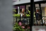 Amsterdam 24 augustus 2020
Micky Hoogendijk had het heel gezellig met een man in Amsterdam zuid.