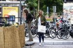 Amsterdam 24 augustus 2020
Micky Hoogendijk had het heel gezellig met een man in Amsterdam zuid.