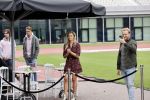 Amsterdam 29 augustus 2020
Presentatie kleding lijn Nicolette v Dam en Shoeby in het Olympisch stadion.