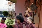 Amsterdam 29 augustus 2020
Presentatie kleding lijn Nicolette v Dam en Shoeby in het Olympisch stadion.