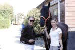 Wassenaar 15 september 2020
Rogier Smit heeft als verjaardagscadeau een rit op een paard gekregen . Het is bij manege de Friezen Hendrikse