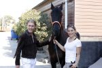Wassenaar 15 september 2020
Rogier Smit heeft als verjaardagscadeau een rit op een paard gekregen . Het is bij manege de Friezen Hendrikse